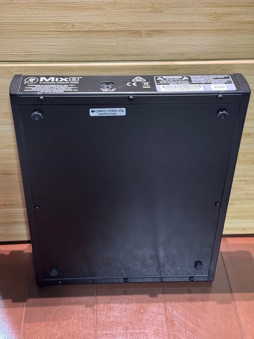 Mackie mix8　大量のオーディオケーブル付　3.5mm　6.35mm変換