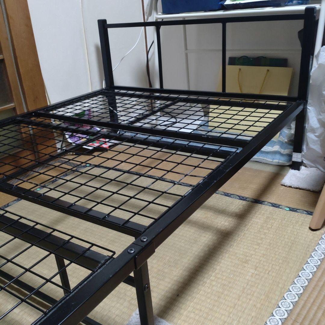 ニトリ　Sパイプベッド バジーナ FP2　本体のみ　マットレスなし