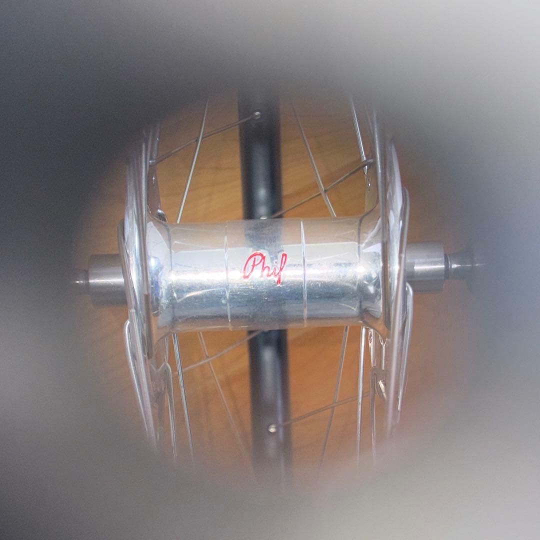 philwood × mavic wheel set