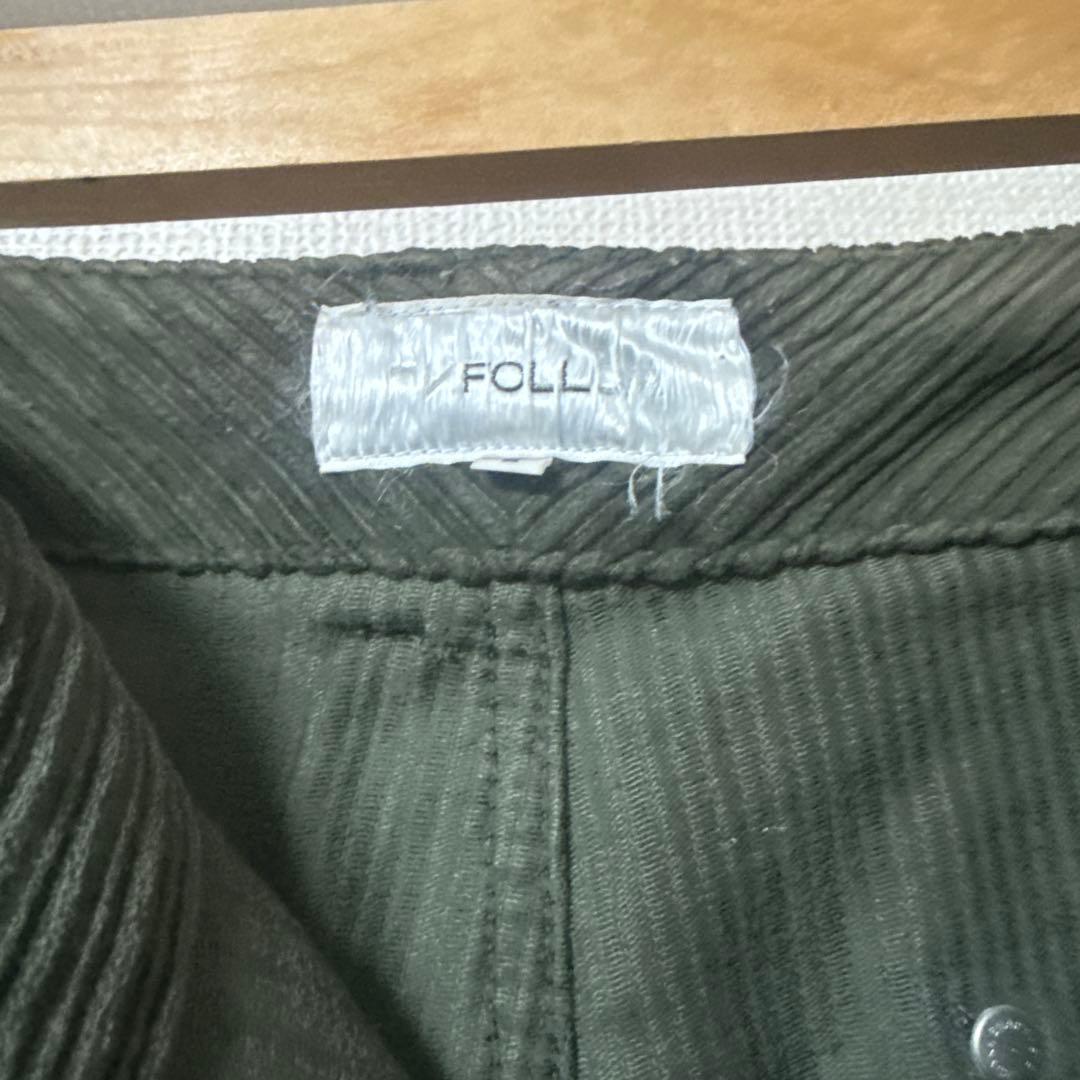 【FOLL / フォル】handmake atelier trouser
