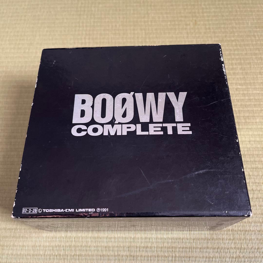 【限定盤】BOOWY/COMPLETE 　BOOWY コンプリート　ボウイ ⑫