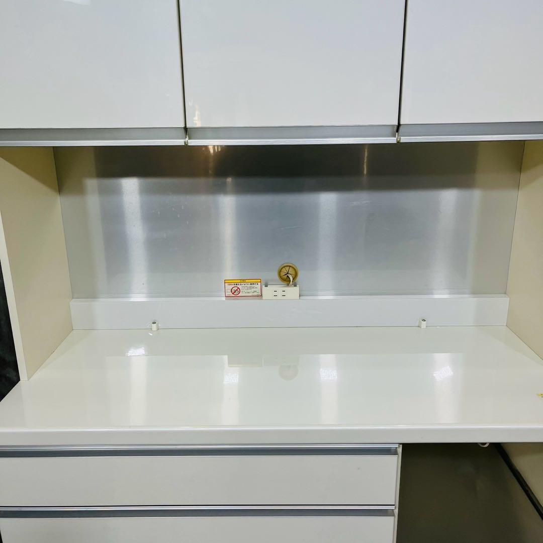 ♦️パモウナ b0279 キッチンボード 食器棚 ホワイト 17♦️