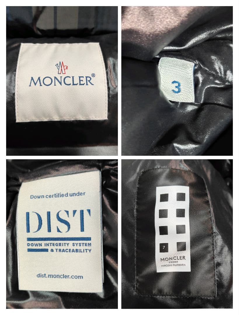 極美品✨XL相当✨鑑定済✨モンクレール 藤原ヒロシ WORREN ダウンベスト