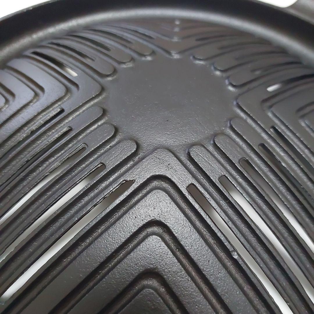 【新品未使用品】南部鉄器 岩鋳 ジンギスカン鍋 穴あき