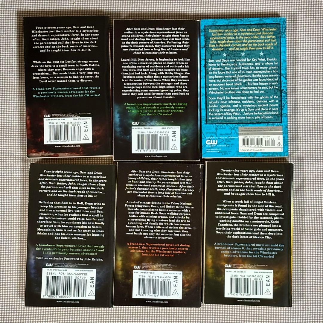 スーパーナチュラル SUPERNATURAL 洋書 小説 12冊セット