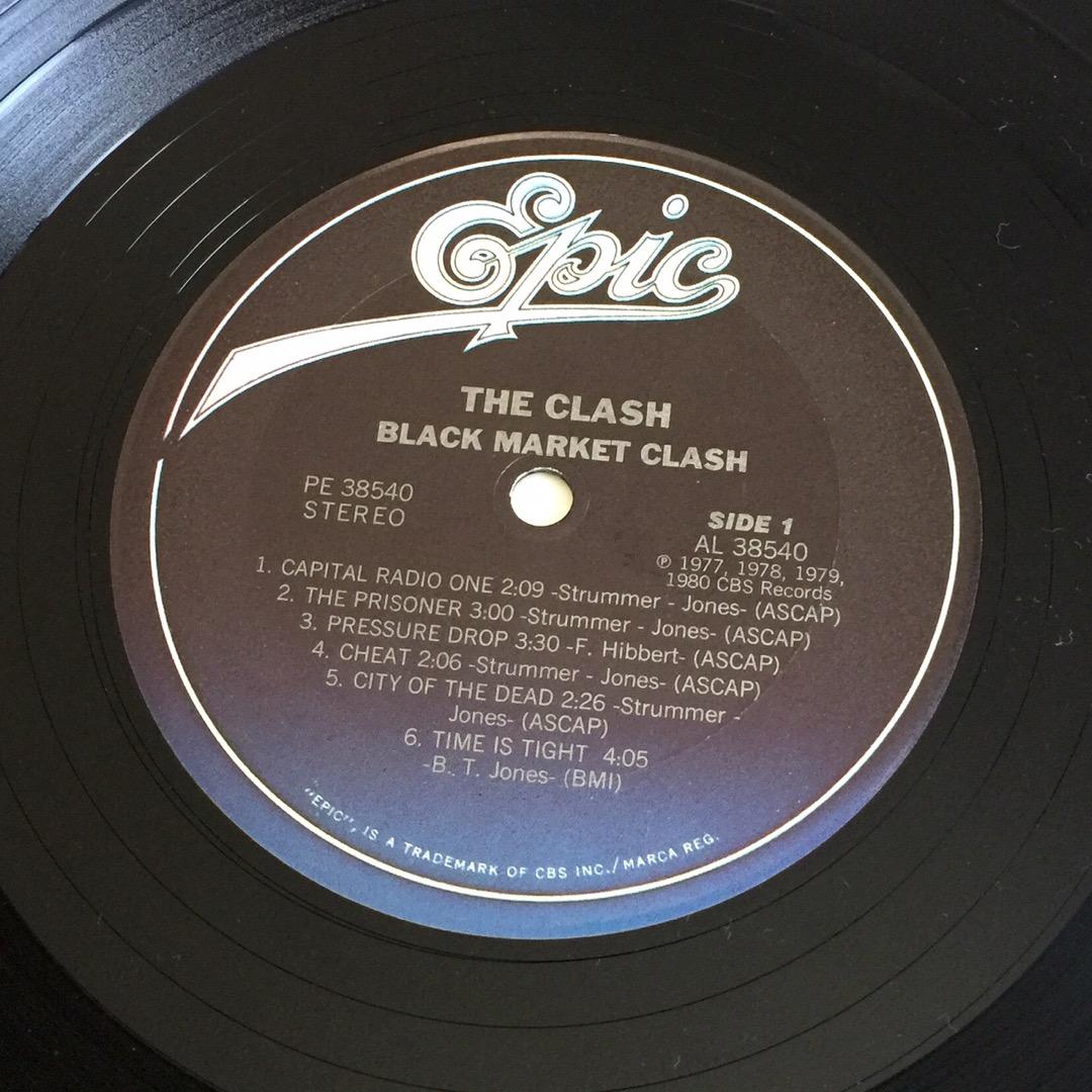 美盤LP / BLACK MARKET CLASH / COMBAT ROCK