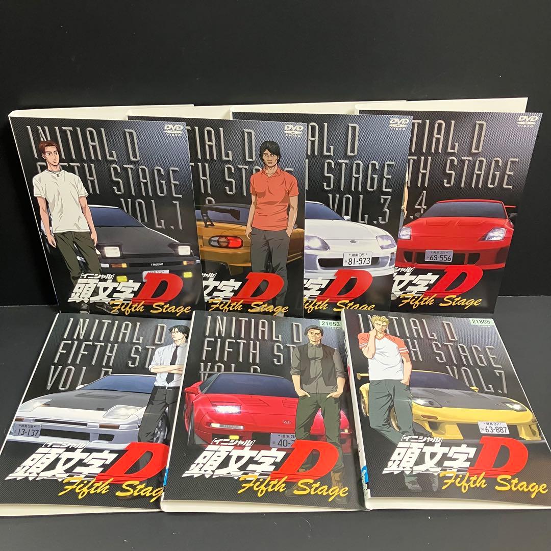 頭文字(イニシャル)D fifth Stage レンタルDVD 全巻完結セット