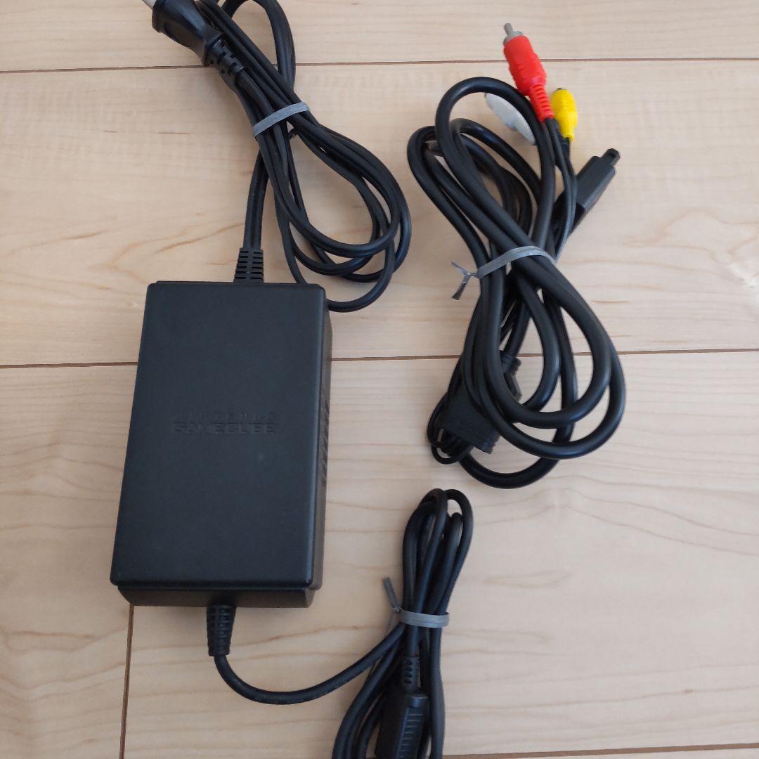 ゲームキューブ　本体　黒　コントローラ✕２　付属品