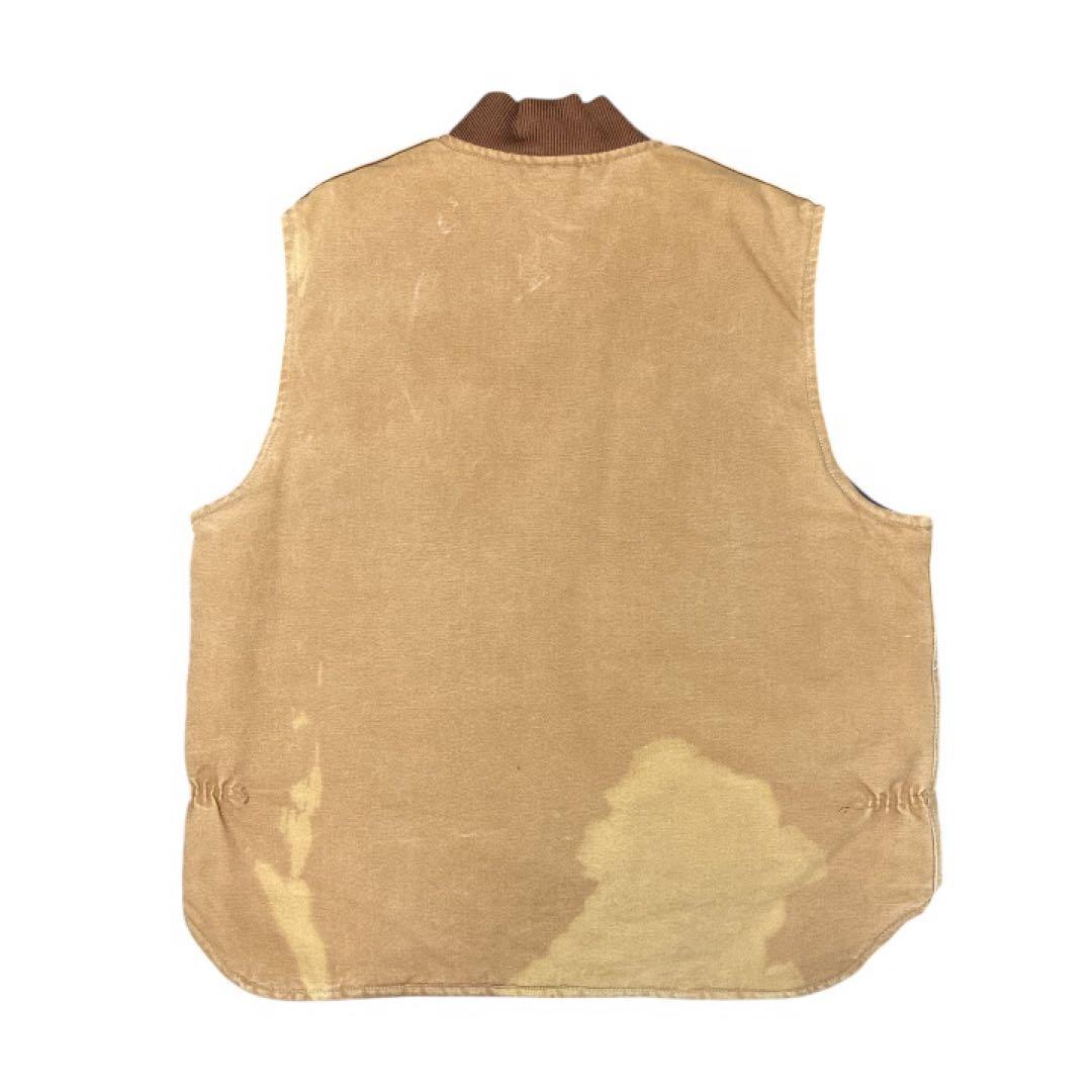 Carhartt USA製 ダックベスト ベージュ