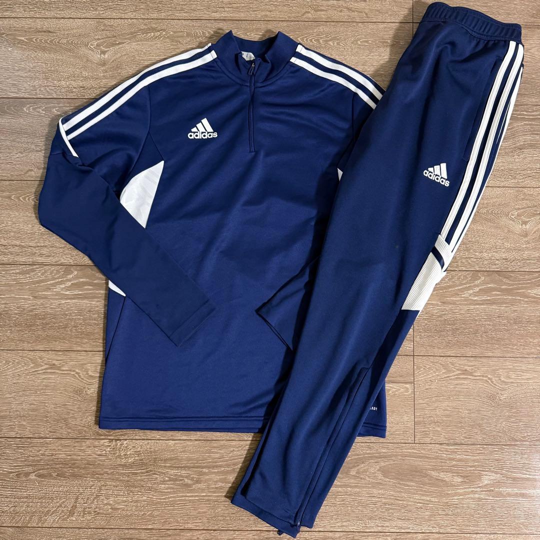 超美品 adidas CON22 サッカー トレーニングジャージ 上下セット L