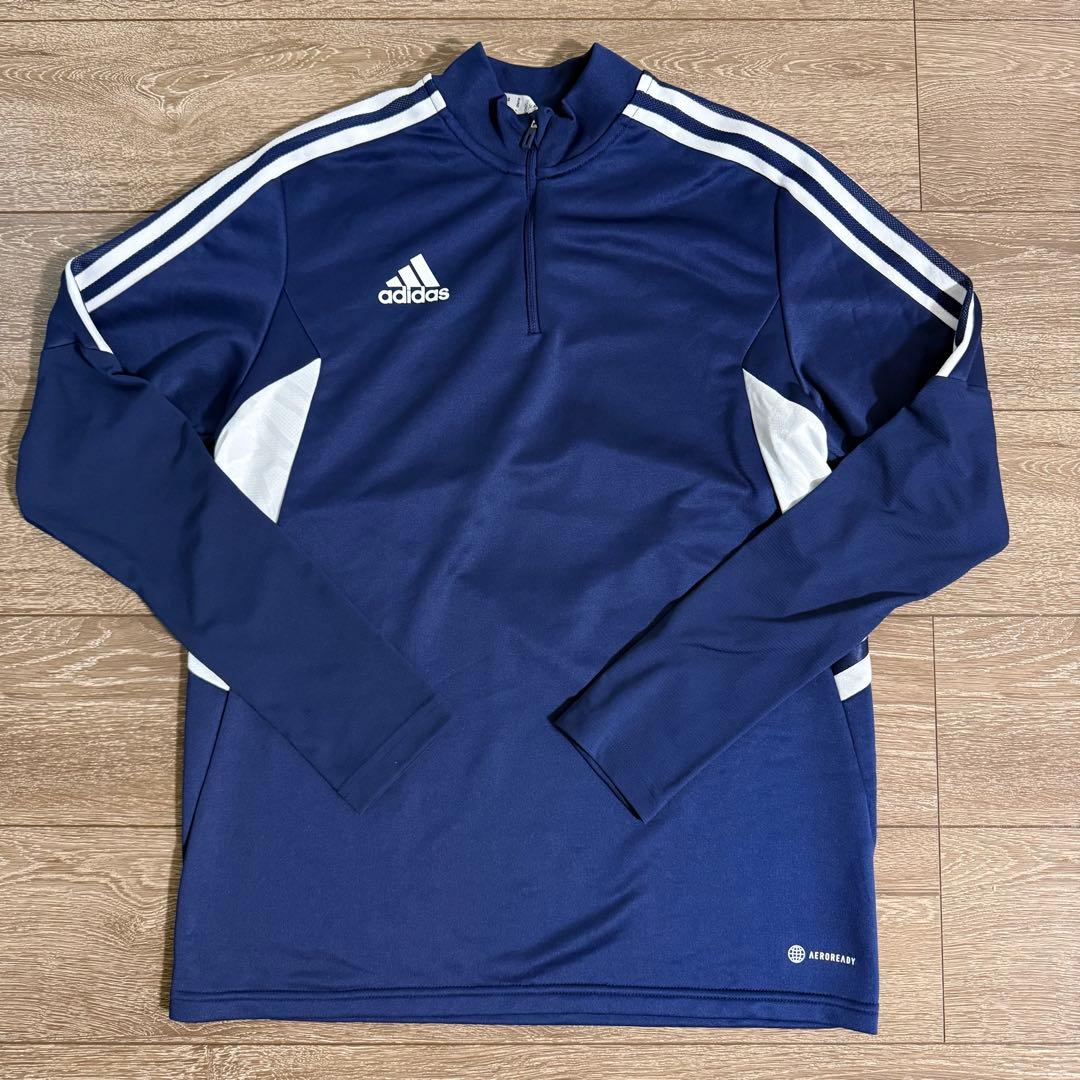 超美品 adidas CON22 サッカー トレーニングジャージ 上下セット L