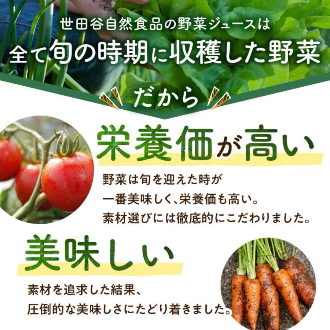世田谷自然食品　十六種類の野菜ジュース　60本（2ケース）