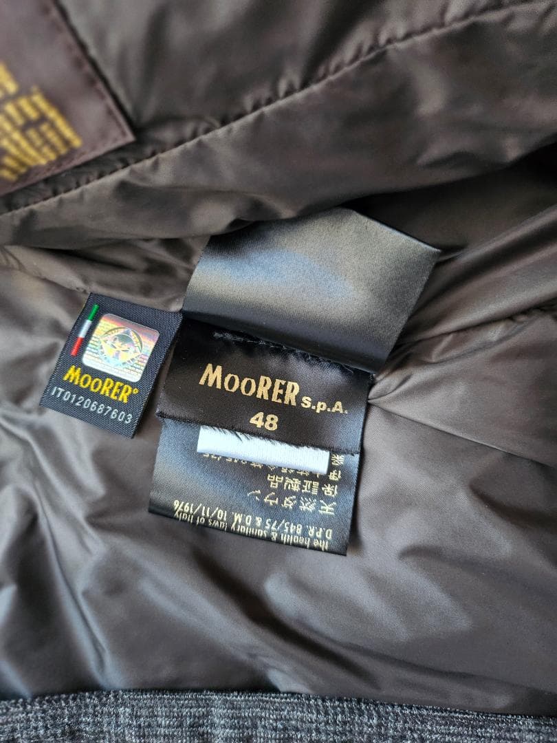 MOORER ダウンベスト ロロピアーナ OLIVER-FF 48