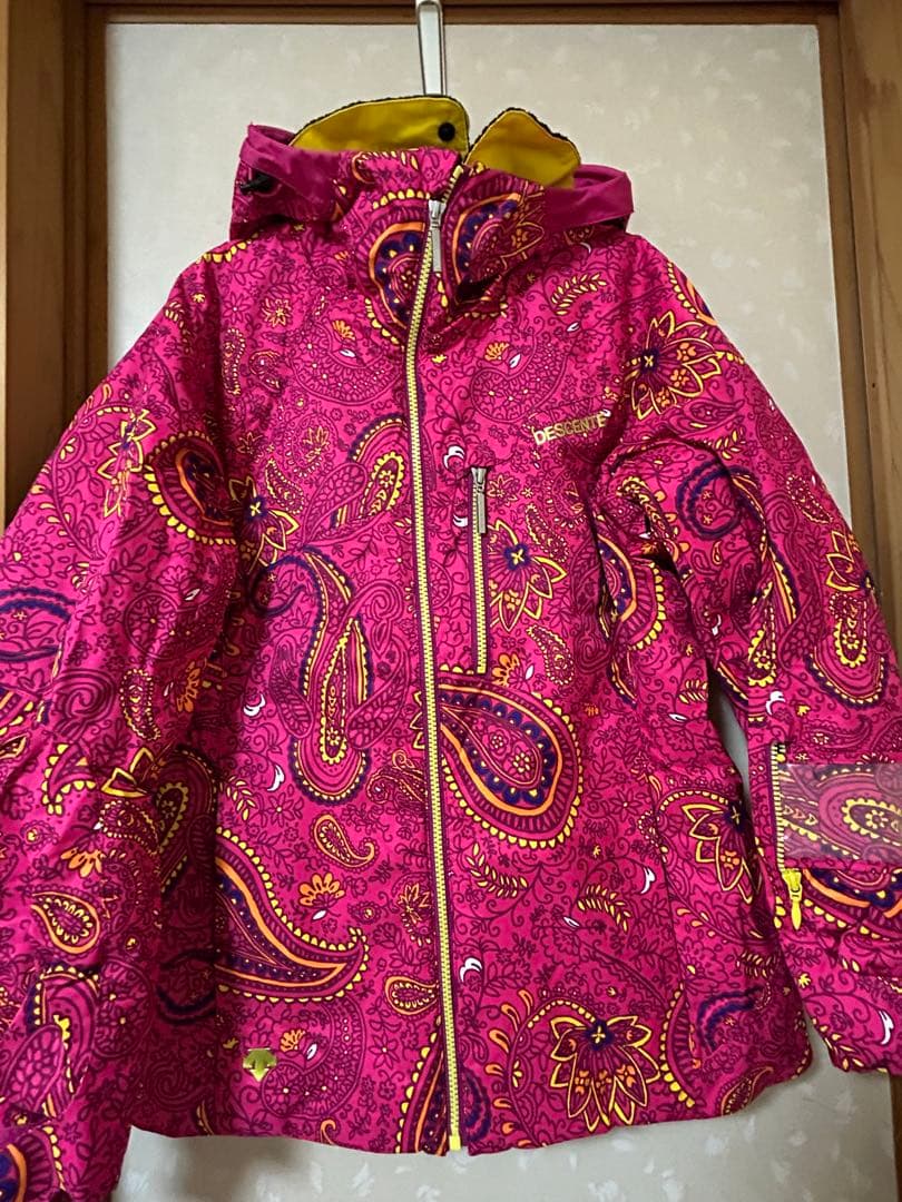 DESCENTE スキー&スノーボードウェア✳︎Lサイズ　ピンク　上下セット