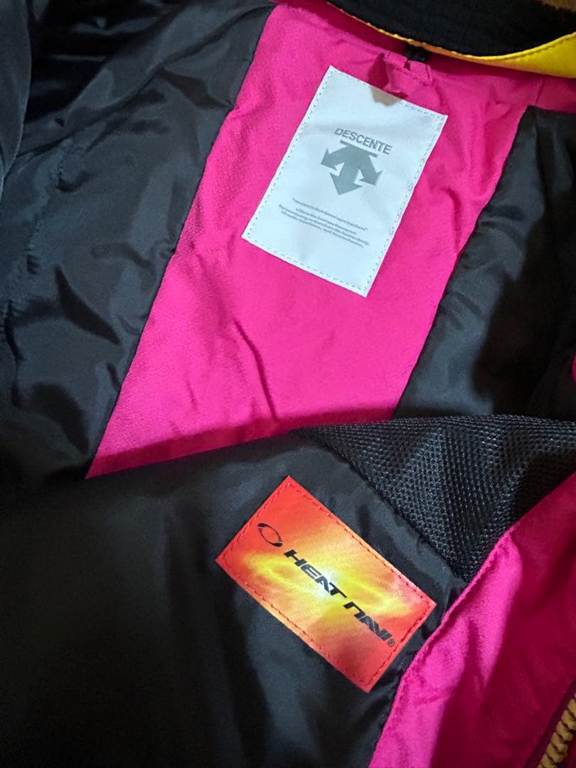 DESCENTE スキー&スノーボードウェア✳︎Lサイズ　ピンク　上下セット