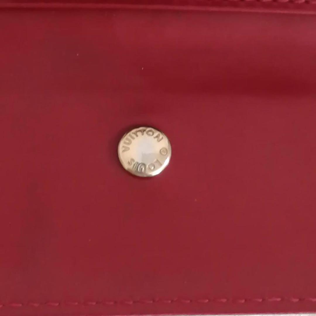 きゅうり　LOUIS VUITTON ヴェルニ　4連キーケース　レッド