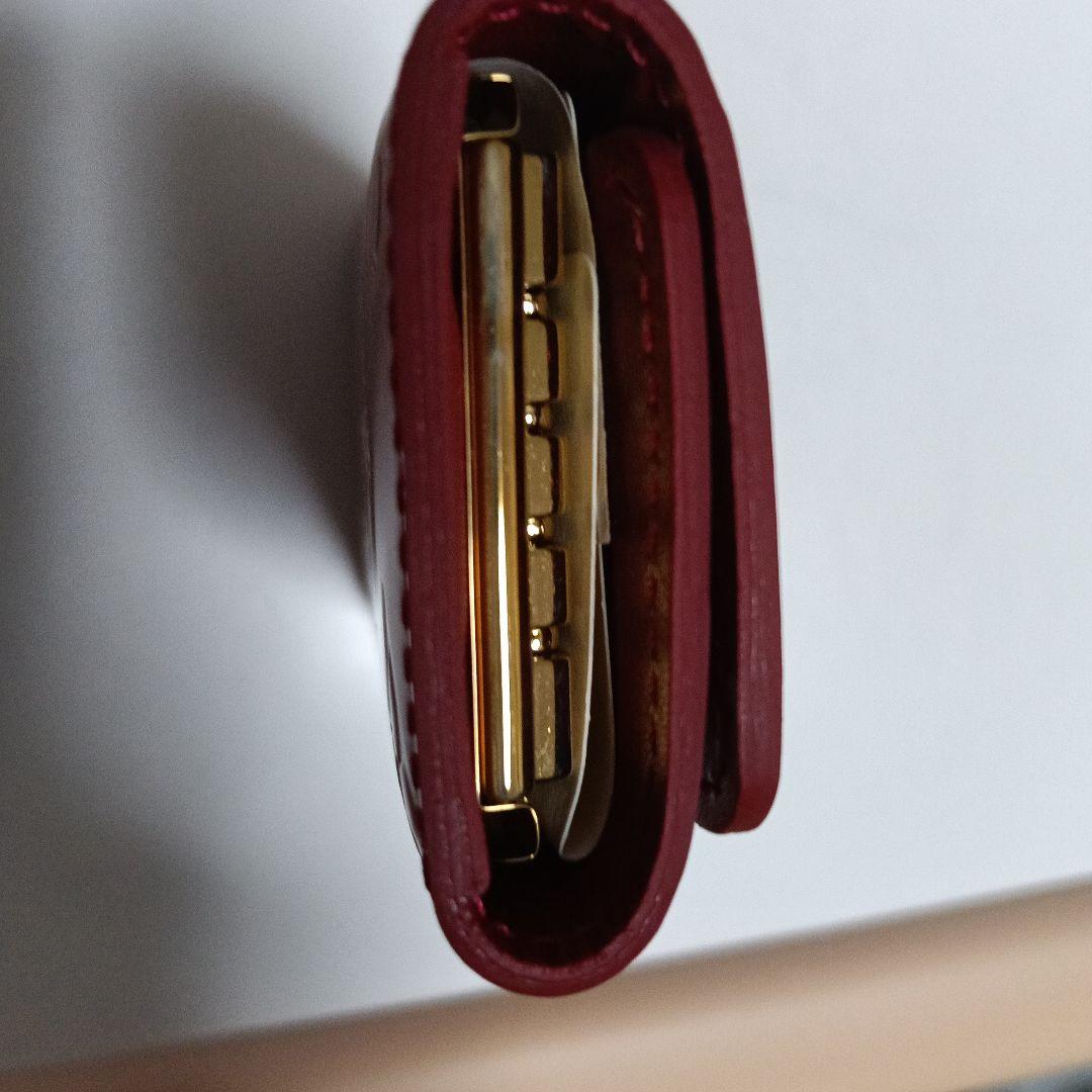 Louis Vuitton エナメルキーケース レッド　モノグラム柄