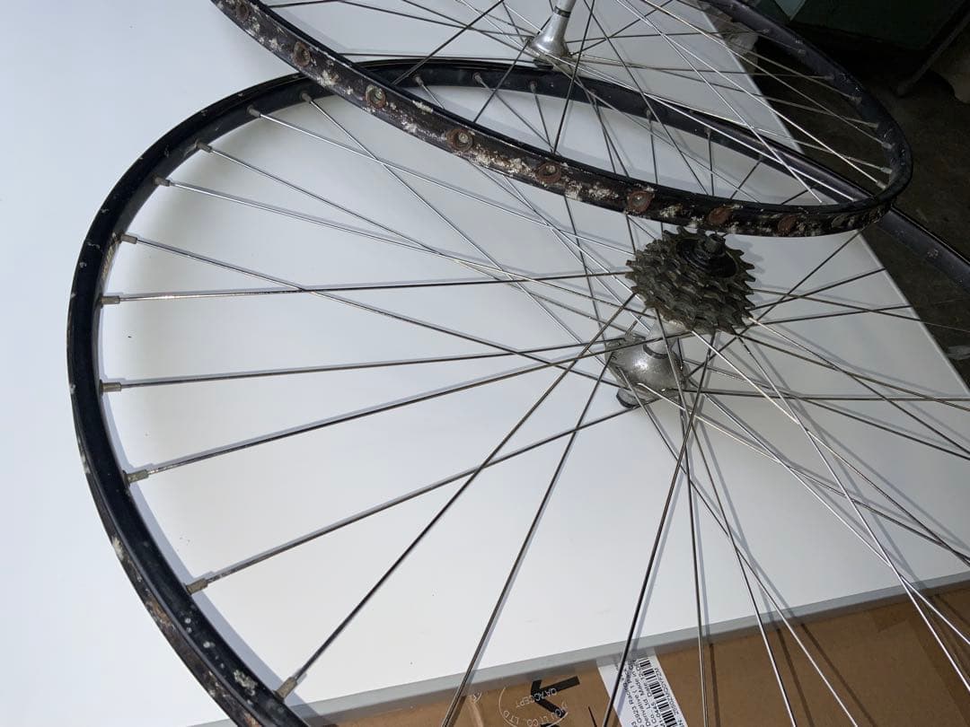 WOLBER ・Shimano 自転車ホイール 2本セット