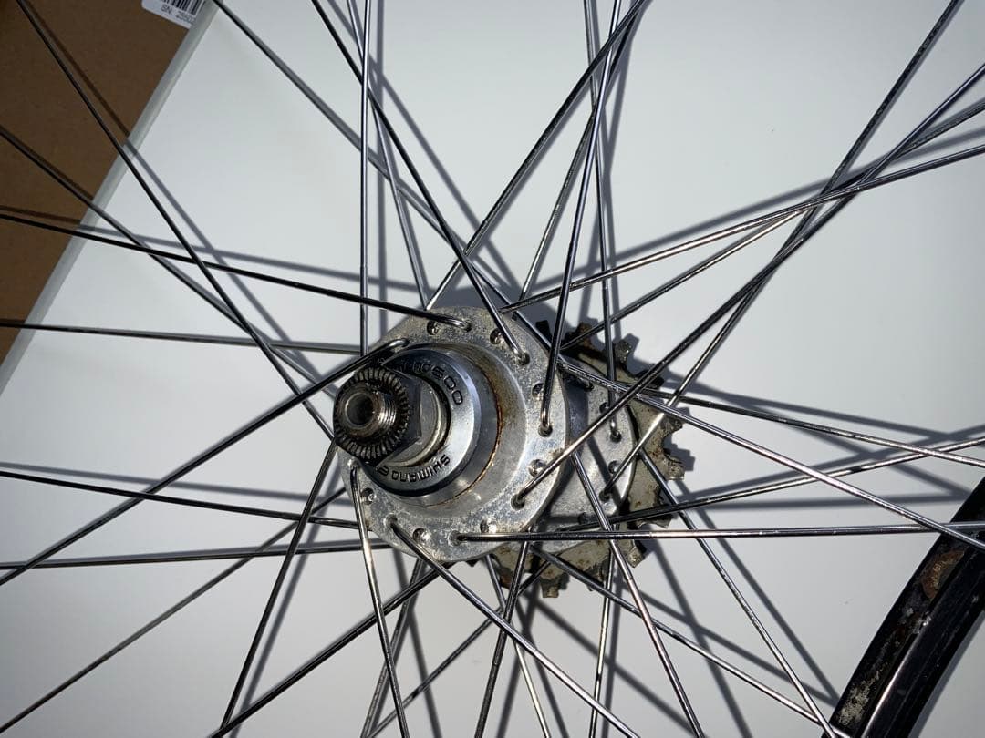 WOLBER ・Shimano 自転車ホイール 2本セット