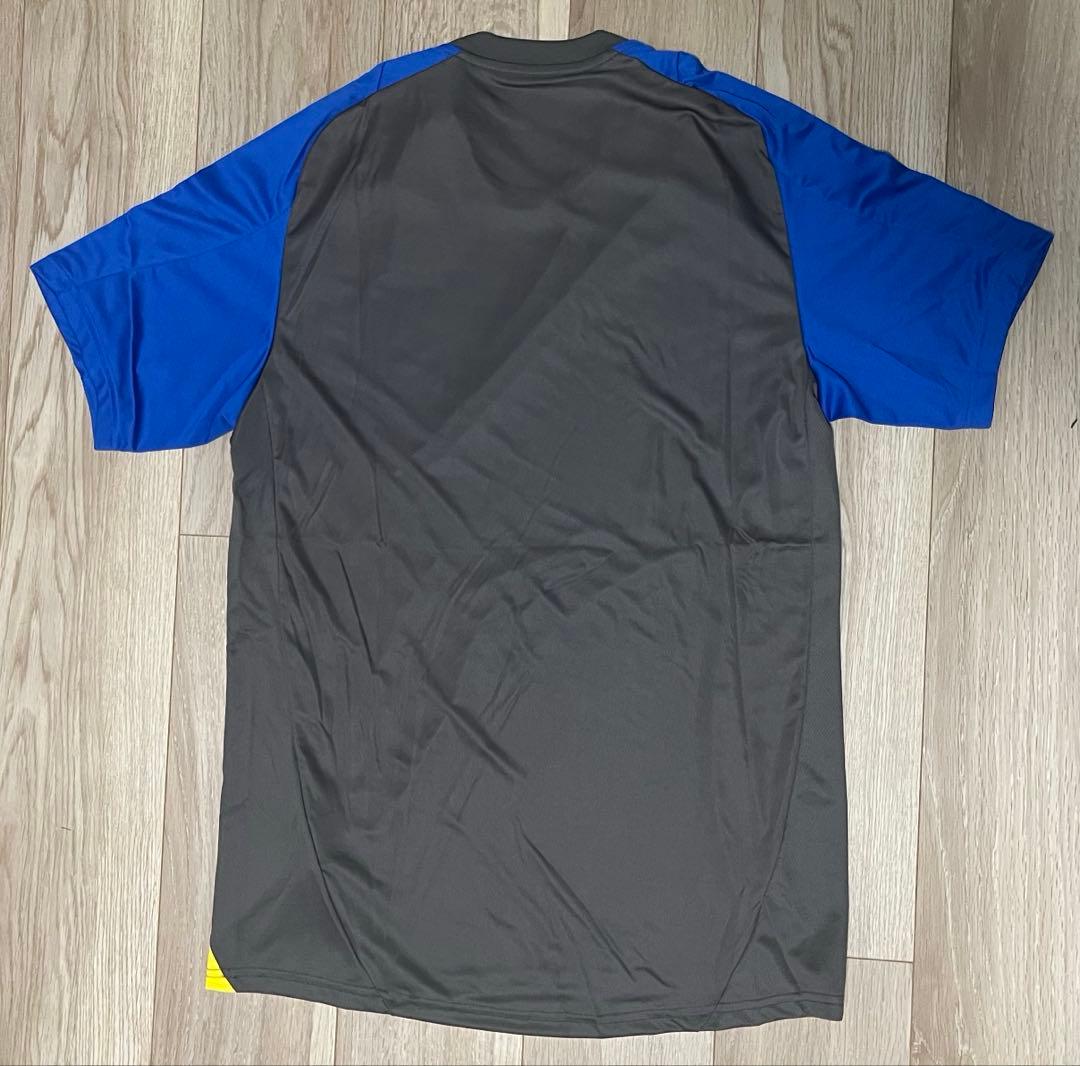 adidas リーズ　トレーニングウェア　プラシャツ　練習着　新品