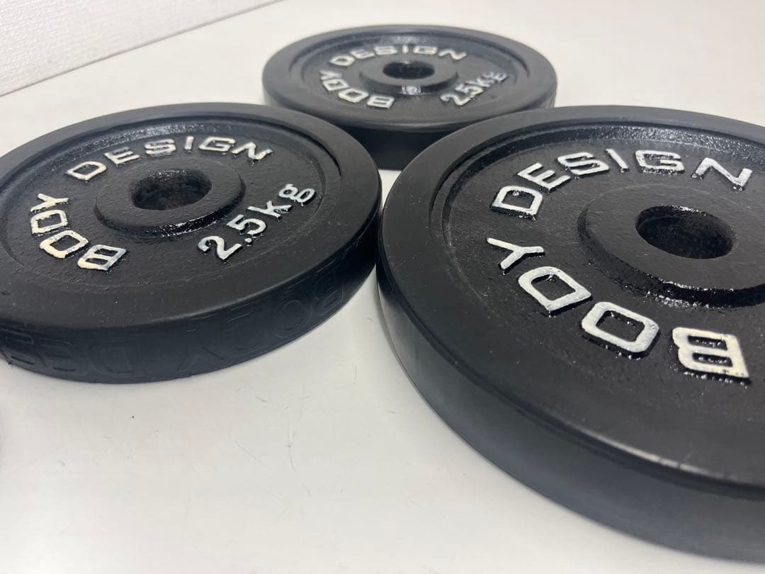 BODY DESIGN ボディデザイン プレート 5kg×2枚 2.5kg×4枚