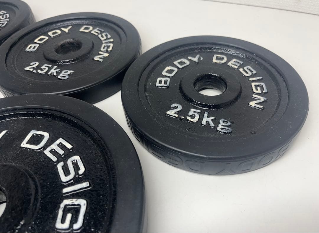 BODY DESIGN ボディデザイン プレート 5kg×2枚 2.5kg×4枚