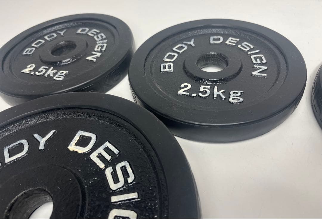 BODY DESIGN ボディデザイン プレート 5kg×2枚 2.5kg×4枚