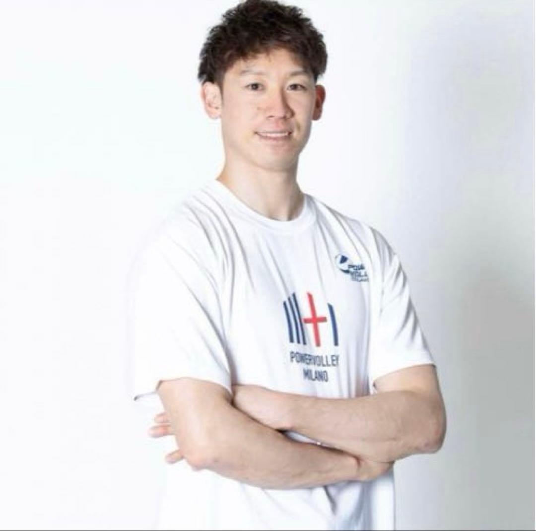 レア【新品未開封】石川祐希 パワーバレー・ミラノ　　オフィシャルTシャツ