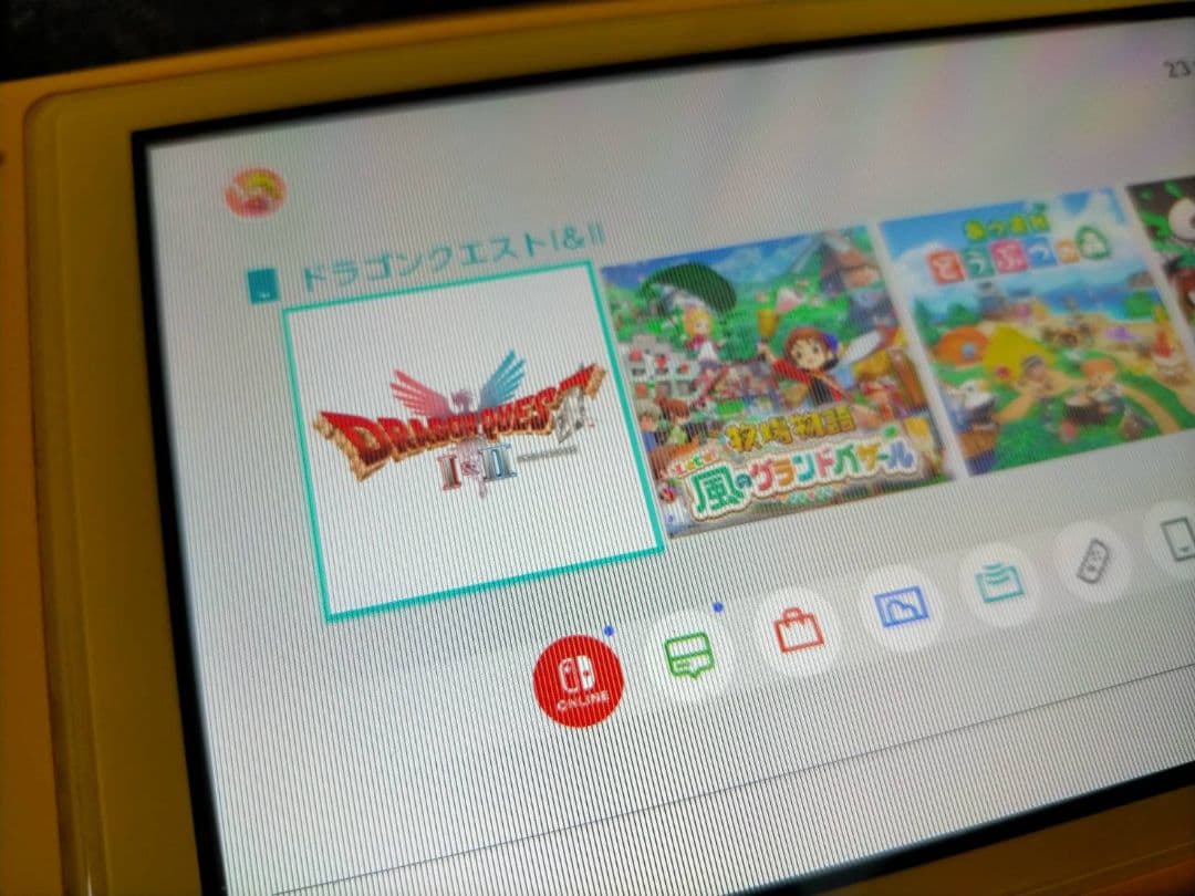 Nintendo Switch Lite イエロー 画面不調 ジャンク