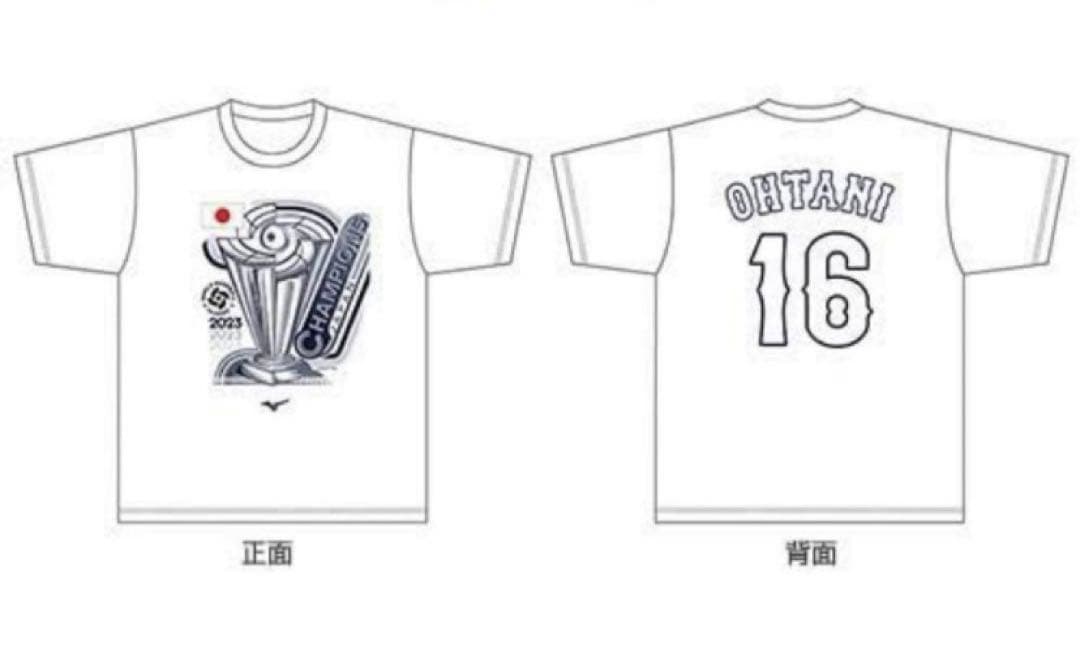 WBC 優勝記念Tシャツ　大谷翔平