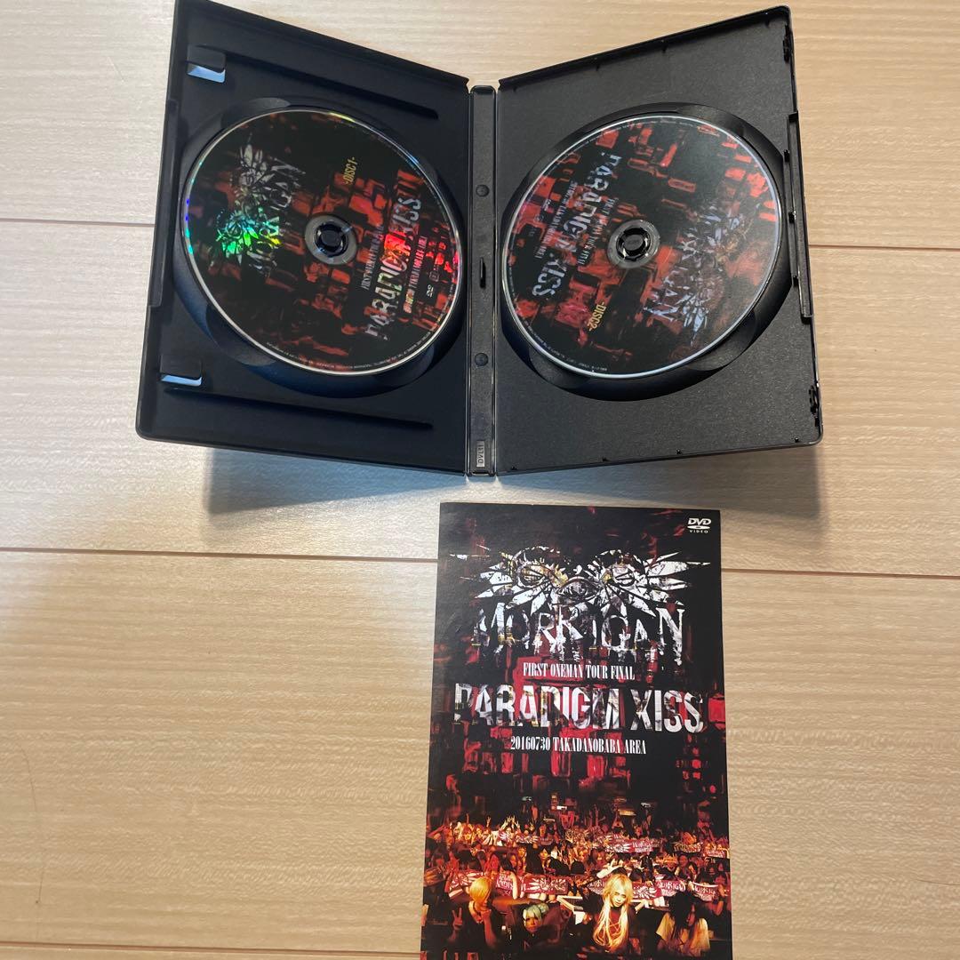 MORRIGAN「PARADIGM XISS」会場、通販限定ライブDVD