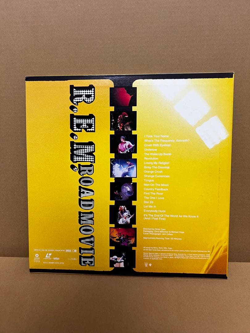 R.E.M. レア！廃盤レーザーディスク4枚SET