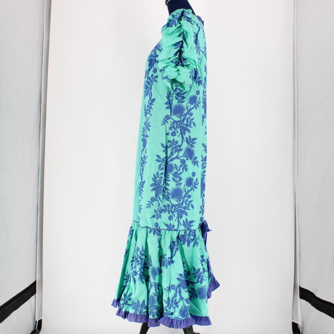 【フラダンス衣装】グリーン T&L MUUMUU FACTORY ワンピース
