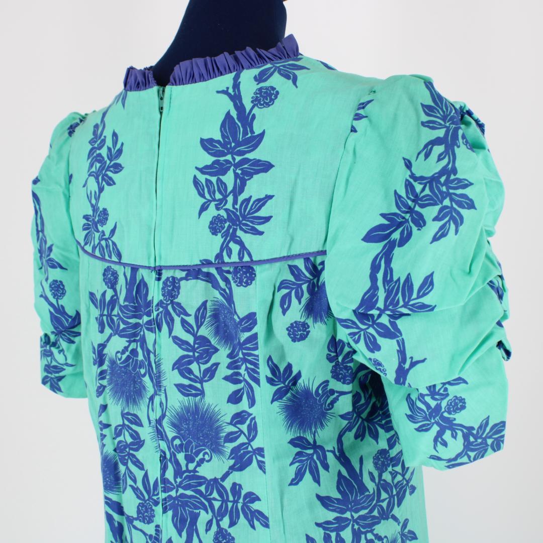 【フラダンス衣装】グリーン T&L MUUMUU FACTORY ワンピース