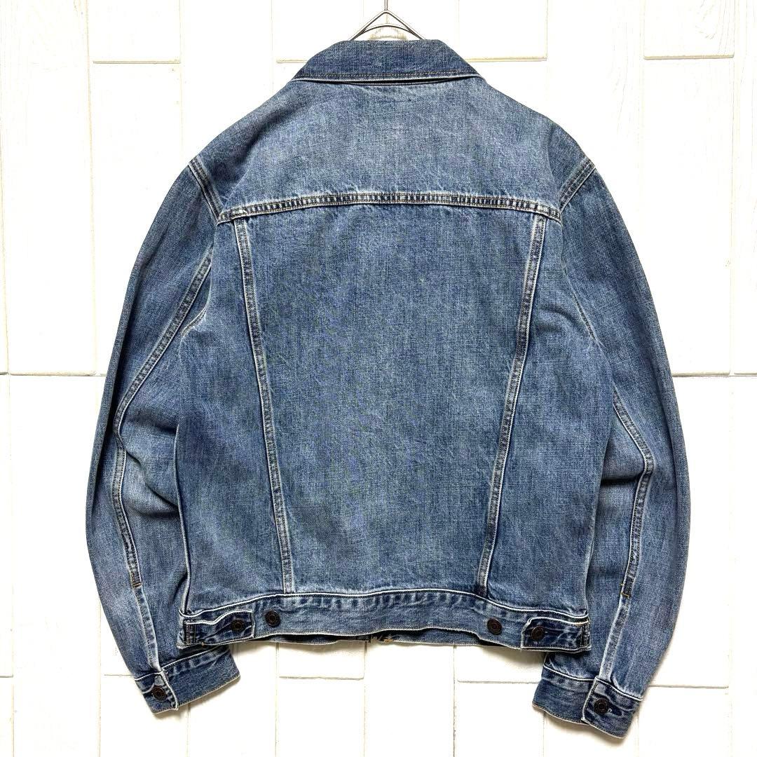 希少 GAP 2nd タイプ 短丈 デニム ジャケット IDEAL zip S