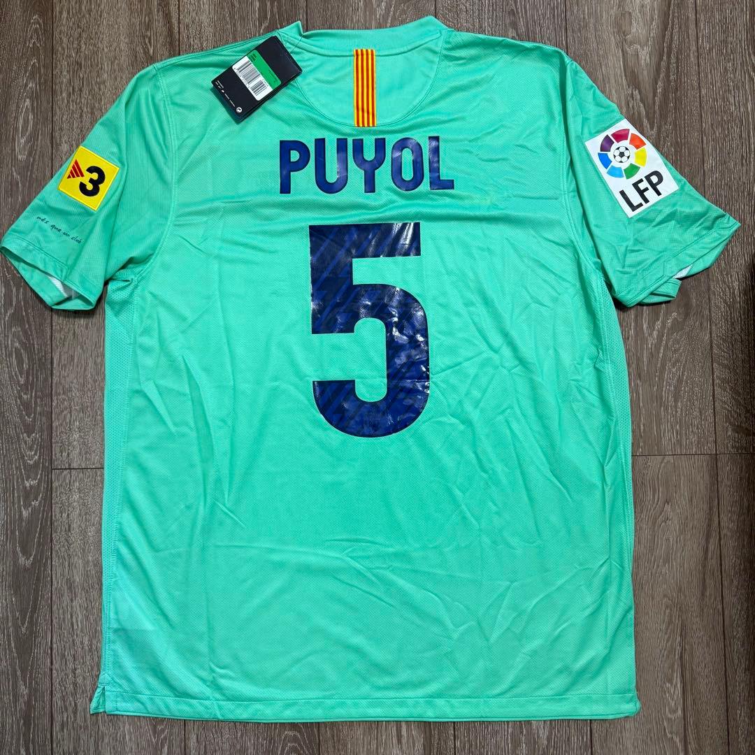 正規品 新品 FCバルセロナ 10/11 PUYOL プジョル ユニフォーム