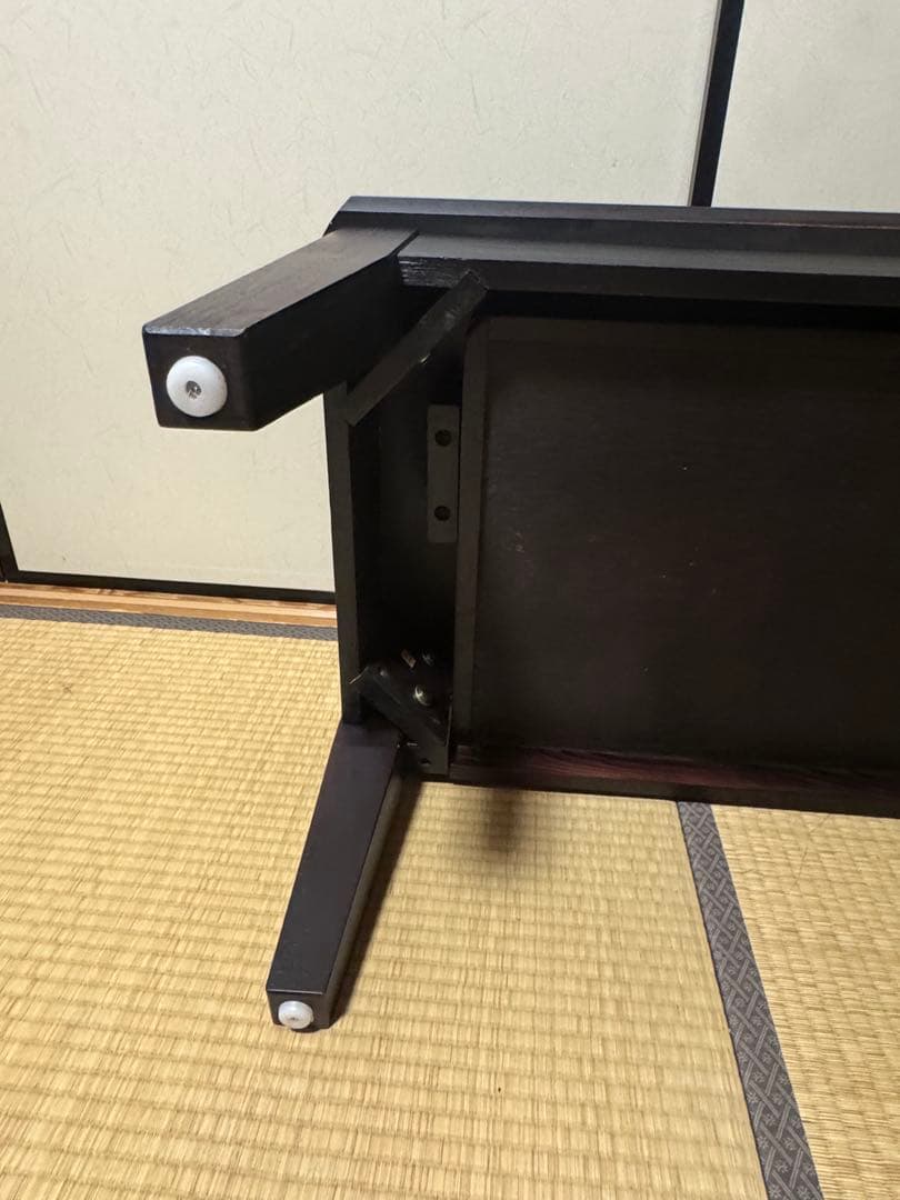 アジアン家具 リビングテーブル 幅100cm 引き出し付き ディスプレイ棚