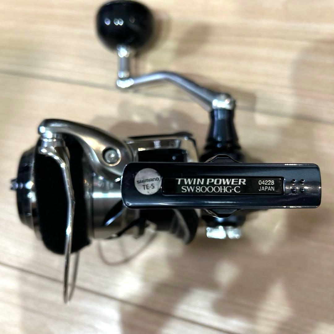 シマノ　21ツインパワーSW8000 HG 美品 シマノケース付き