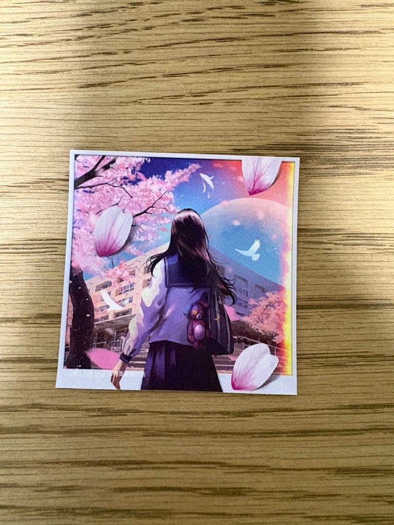 tuki. レコード オリジナルステッカー付き