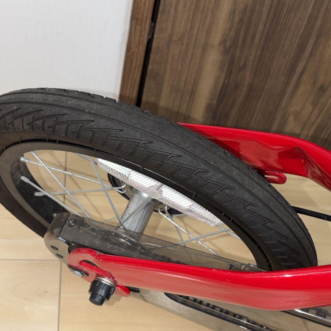【美品】　Henshin Bike へんしんバイク　14インチ　赤