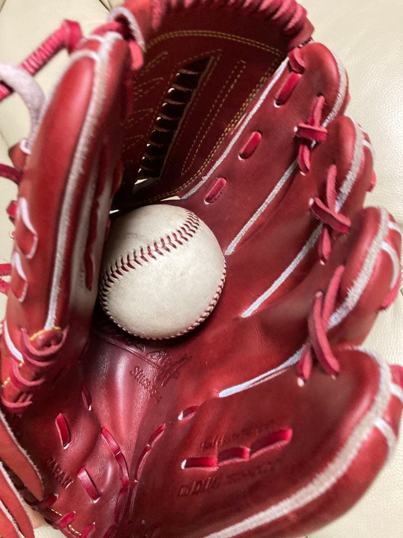 Wilson Staff 硬式グローブ レッド　30cm【超美品】