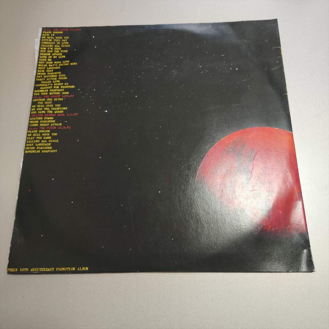 LP Queen Hot Space Tour 82 3枚組 クイーン レコード