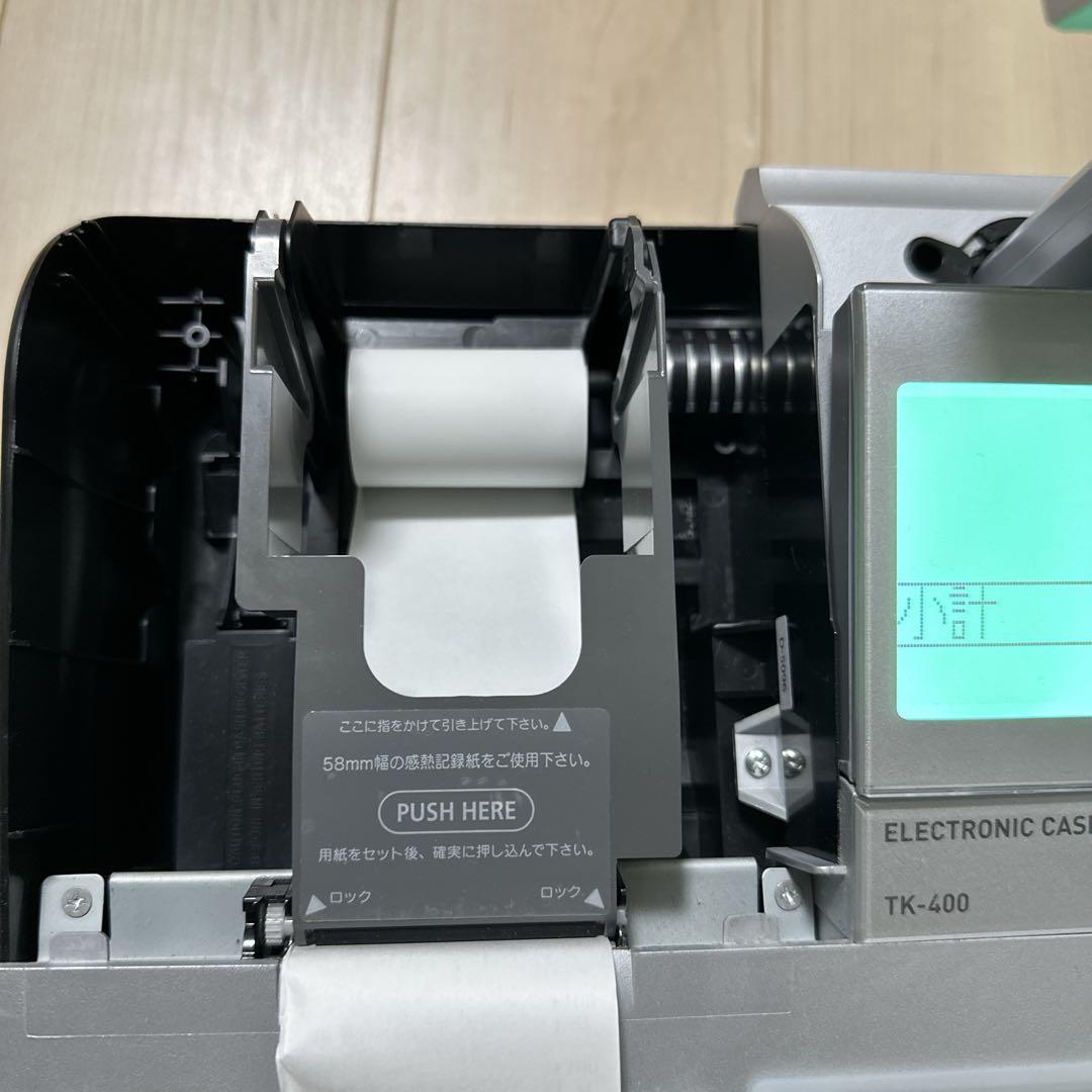 CASIO TK-400SR 電子レジスター