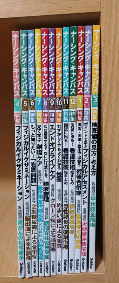 ナーシングキャンパス　未使用セット　2019年～2020年