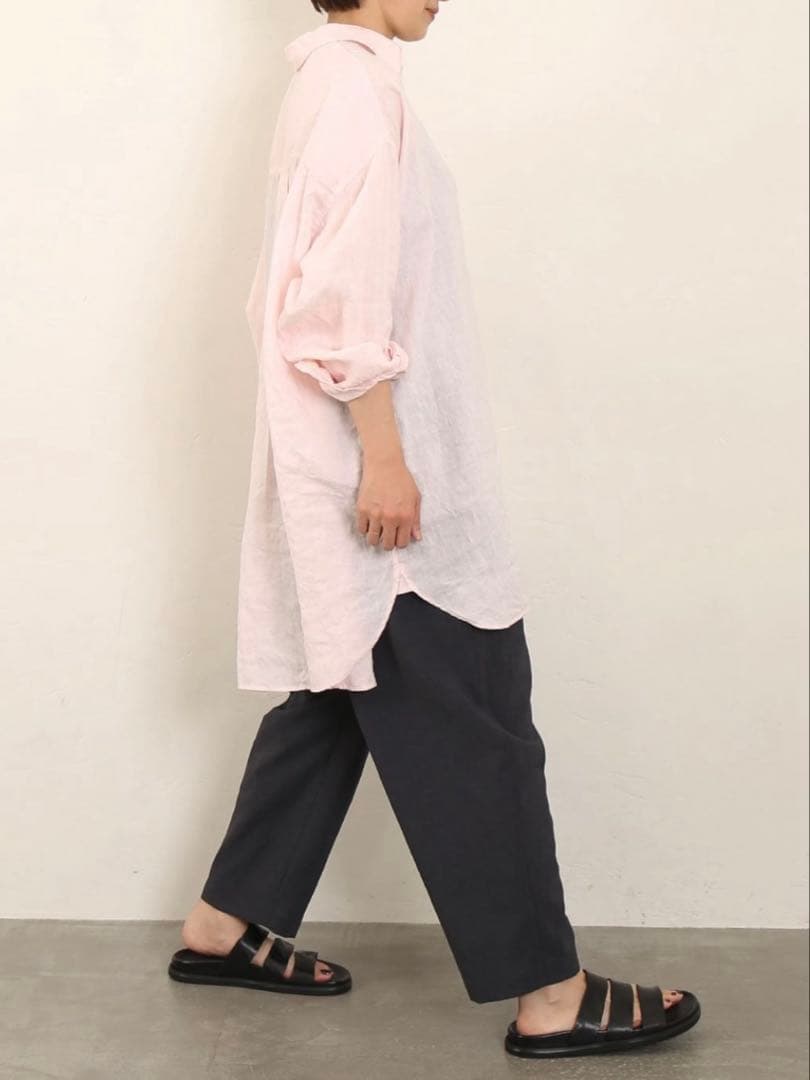 【journal standard luxe】リネンレギュラーカラーBigシャツ