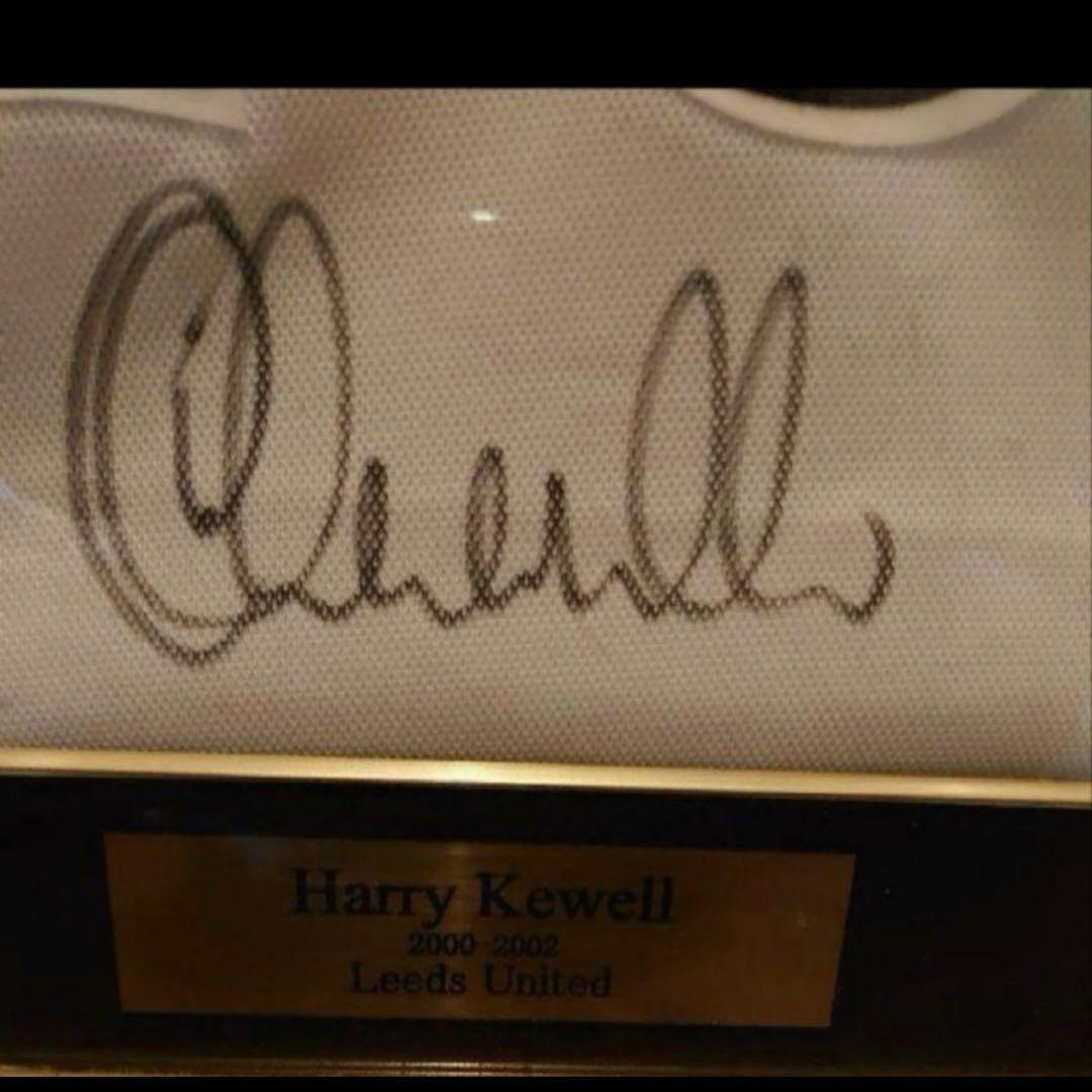 kewell キューウェル　サイン入り　ユニフォーム　リーズユナイテッド