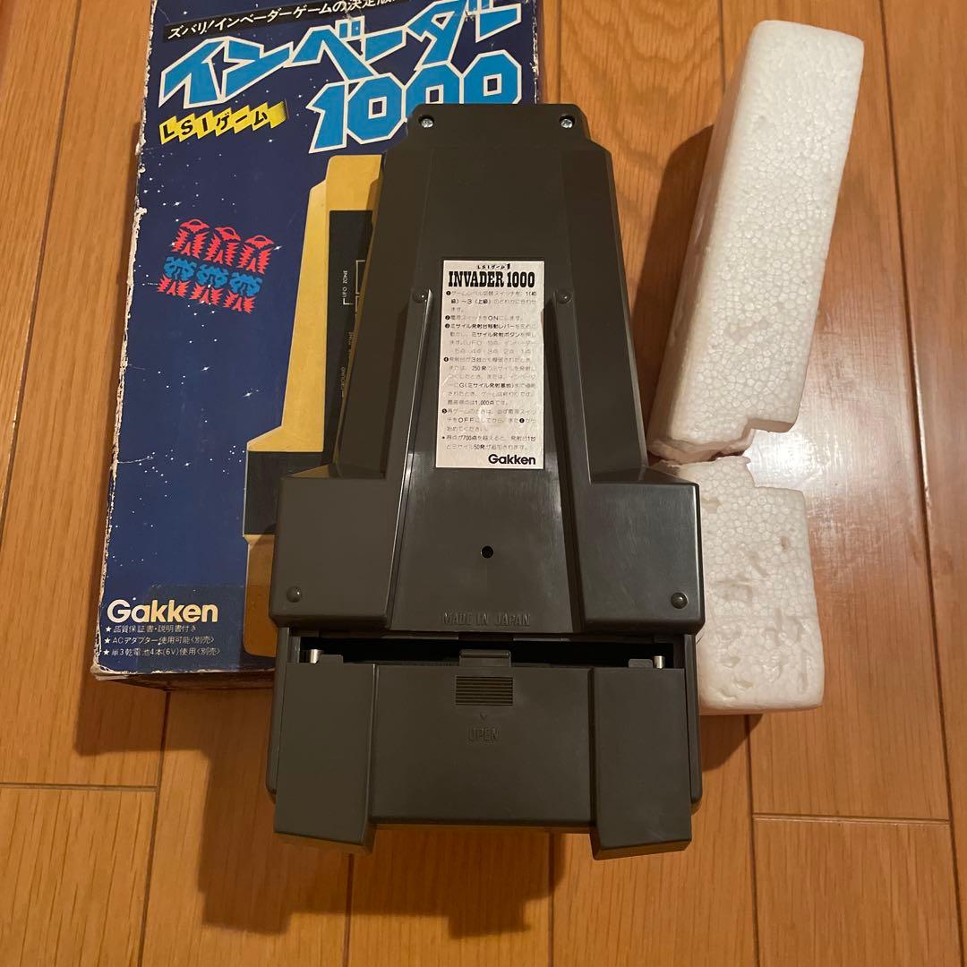 学研 LSIゲーム インベーダー 1000 Gakken 昭和 レトロ