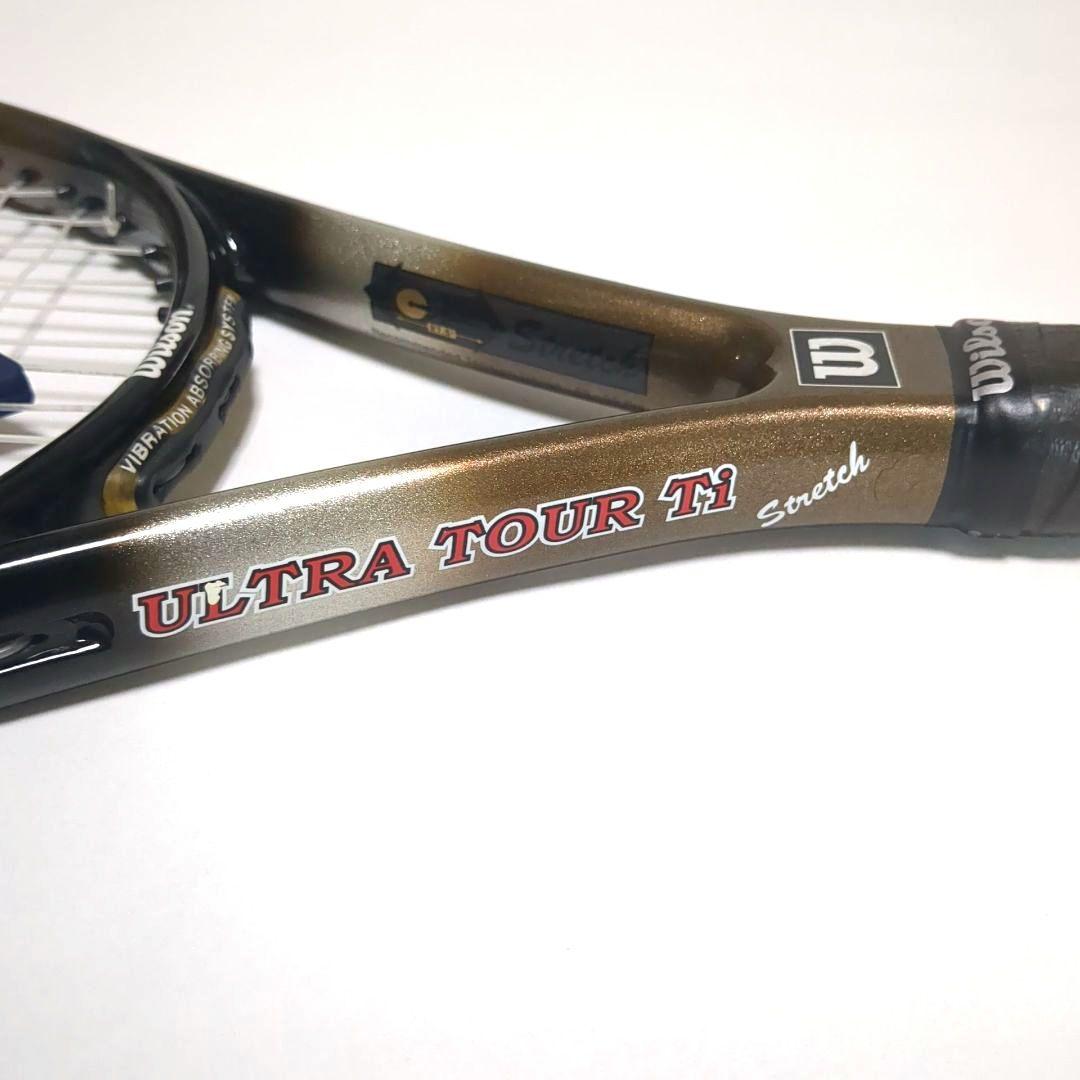 Wilson ULTRA TOUR チタニウム　ストレッチ　グリップ交換済 G2