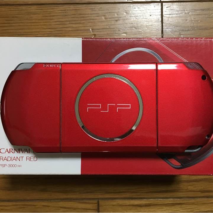 【大特価】PSP 3000  RED
