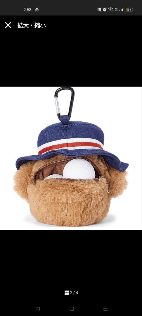 Polo Golf ゴルフボール ホルダー ボール入れ